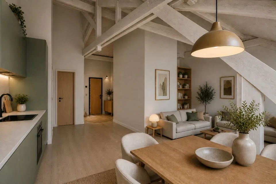 2,5 Zimmer-Wohnung mit großartiger Deckenhöhe in petit