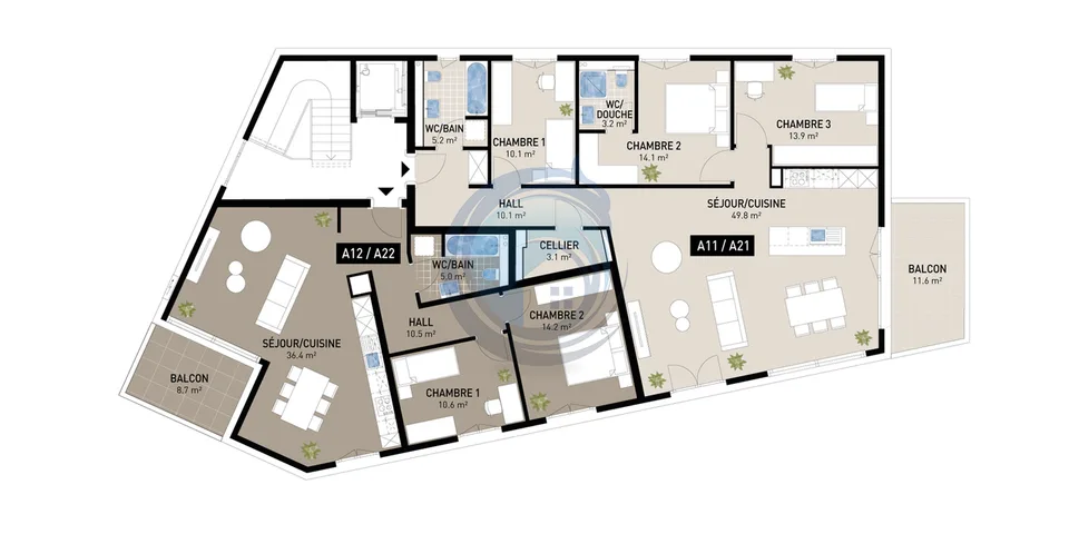 ATTALENS | APPARTEMENT 4,5p – Foto 11 von 12