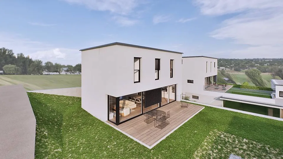Einfamilienhaus mit Panoramablick und genehmigter Baugenehmigung!