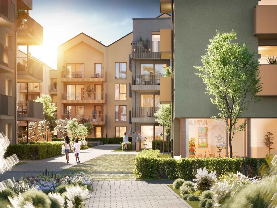 3,5 Zimmer EG-Wohnung mit Garten in Südausrichtung