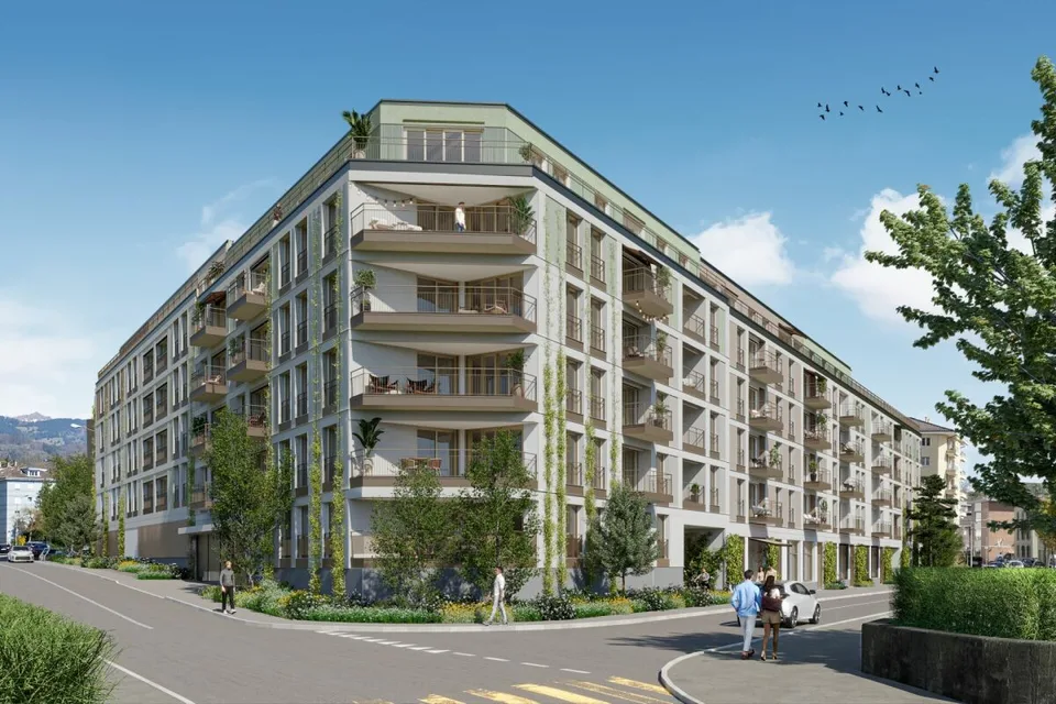 « Giardini in Città » | Abitazioni nuove dal monolocale ai 5 locali a Vevey