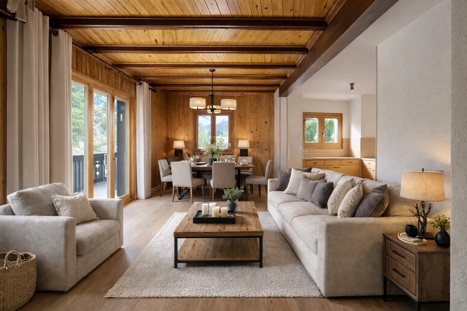 ALPINE LIFESTYLE- MOINS D'UN MILLION-CHALET RARE-ETRANGERS BIENVENUS