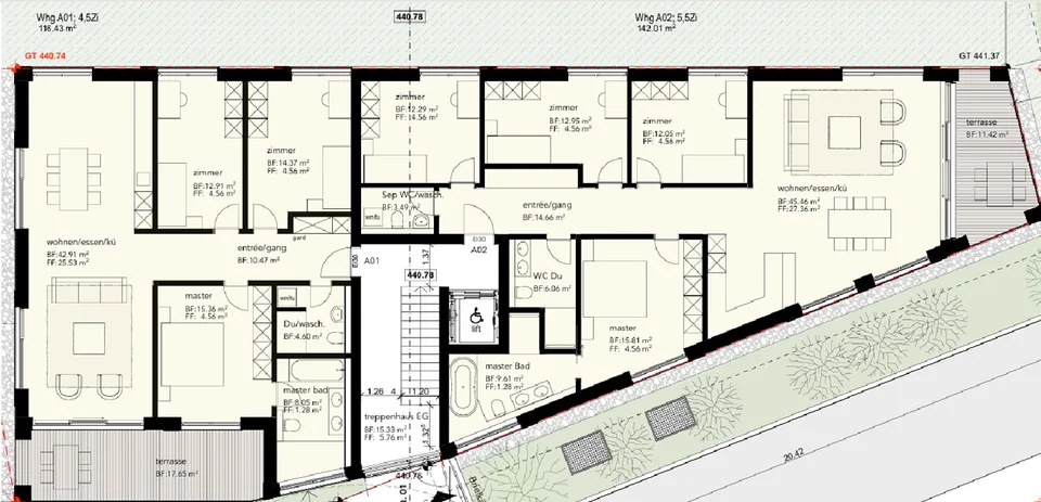 Moderne 5.5-Zimmer-Neubau-Wohnung mit Garage in Glarus Nord – Foto 7 von 7