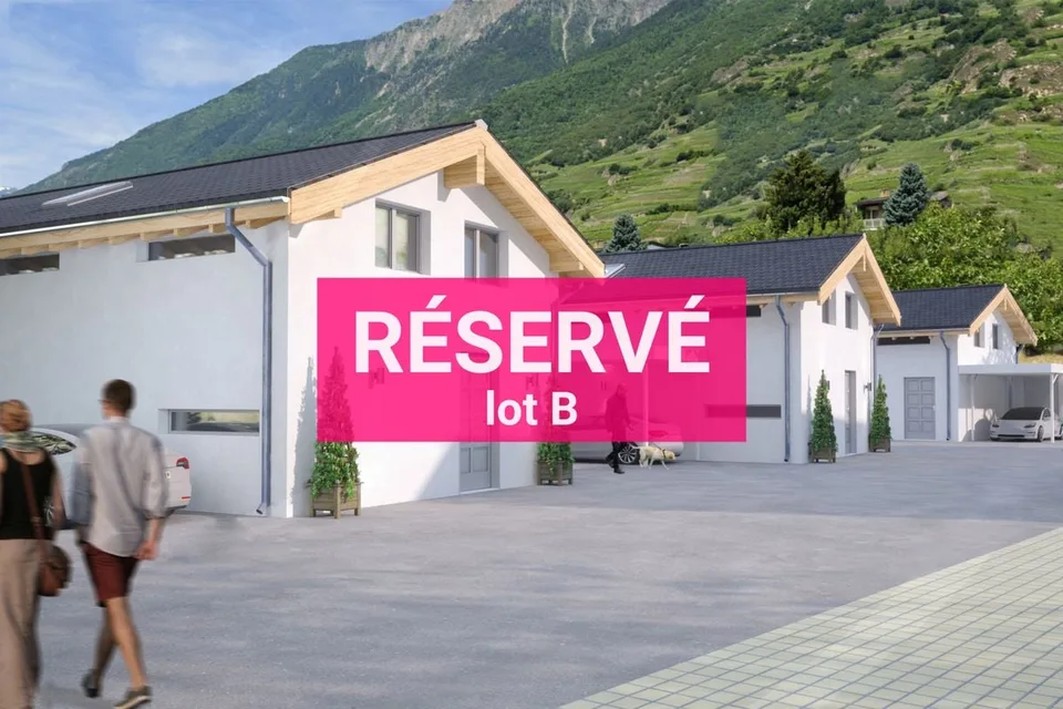 La tua futura villa bifamiliare a Fully: Un ambiente di vita idilliaco - Lotto B
