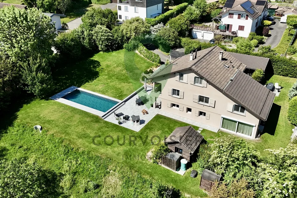 Magnifique propriété de 2 logements PPE à 8 minutes de Morges