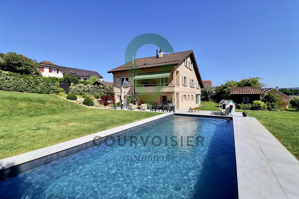 Magnifique propriété de 2 logements PPE à 8 minutes de Morges