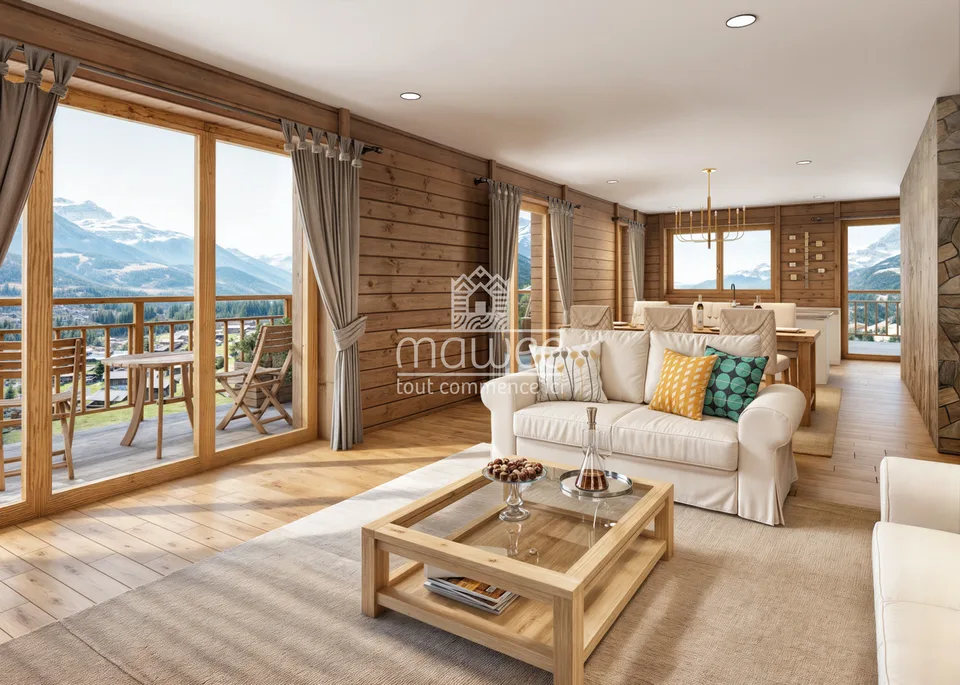 Großzügige Räume und sorgfältige Ausführung in diesem neuen Chalet!
