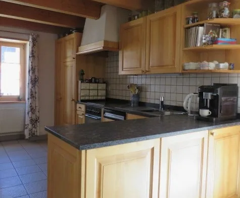 Typical Franches-Montagnes farm