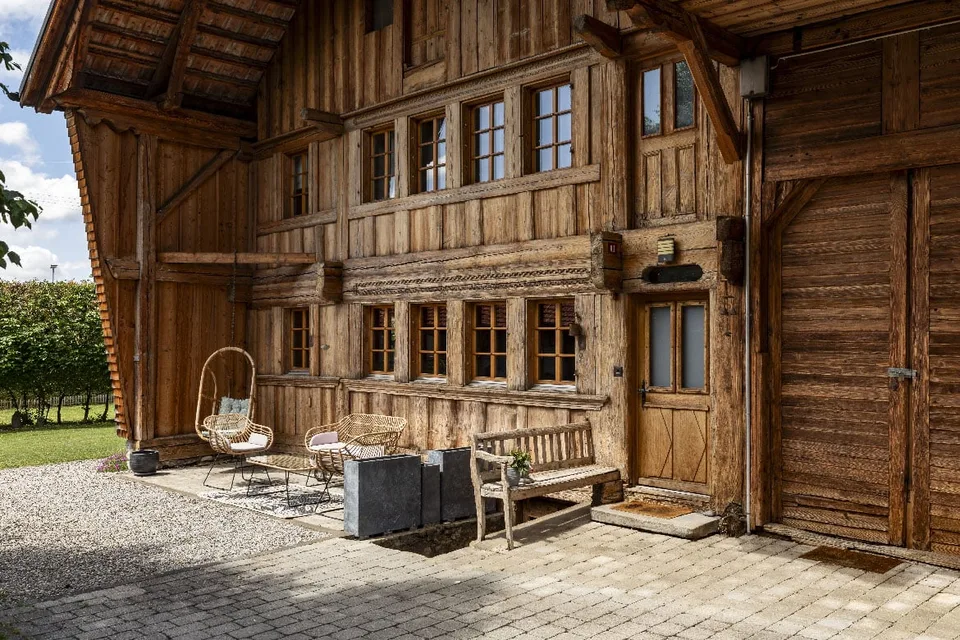 Prächtiges Freiburger Bauernhaus