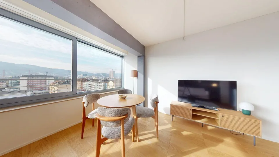 Appartamento premium 1 camera nella nuova torre Alto – Freihofstrasse 23, Zürich
