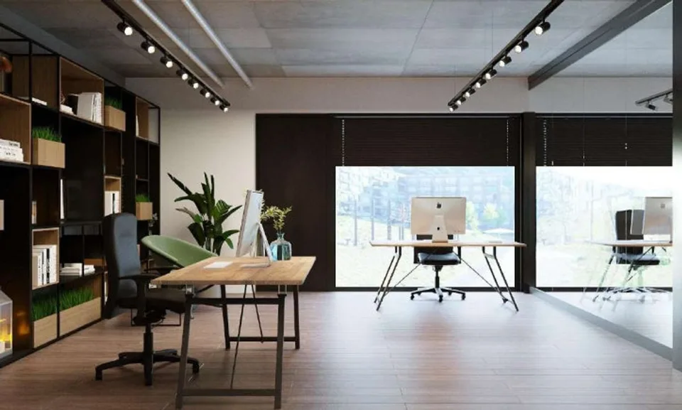 Exclusive commercial space on the ground floor