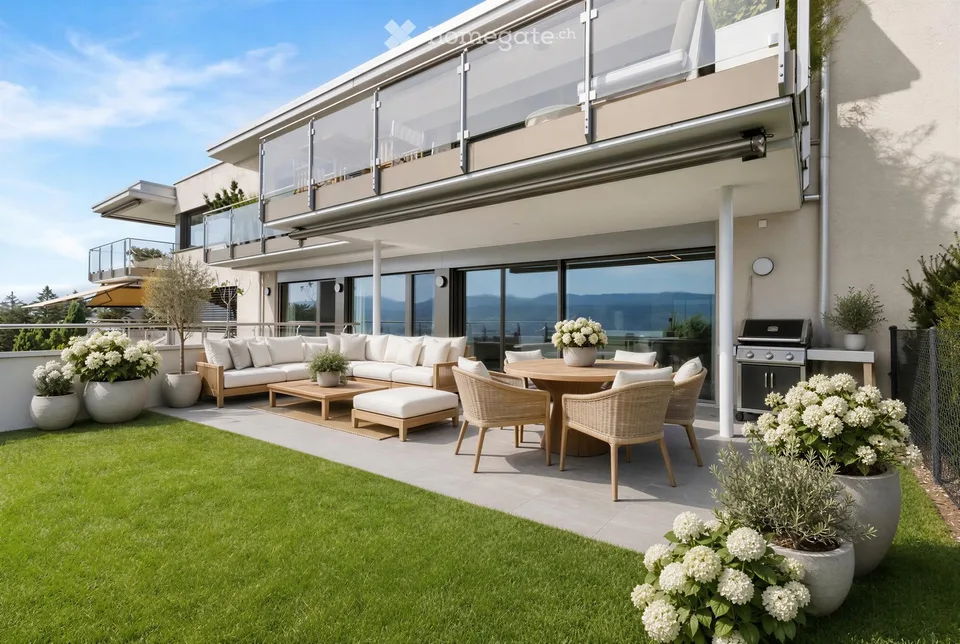 Moderne 3.5 Zimmer-Wohnung in Meilen – Neubau mit Weitblick