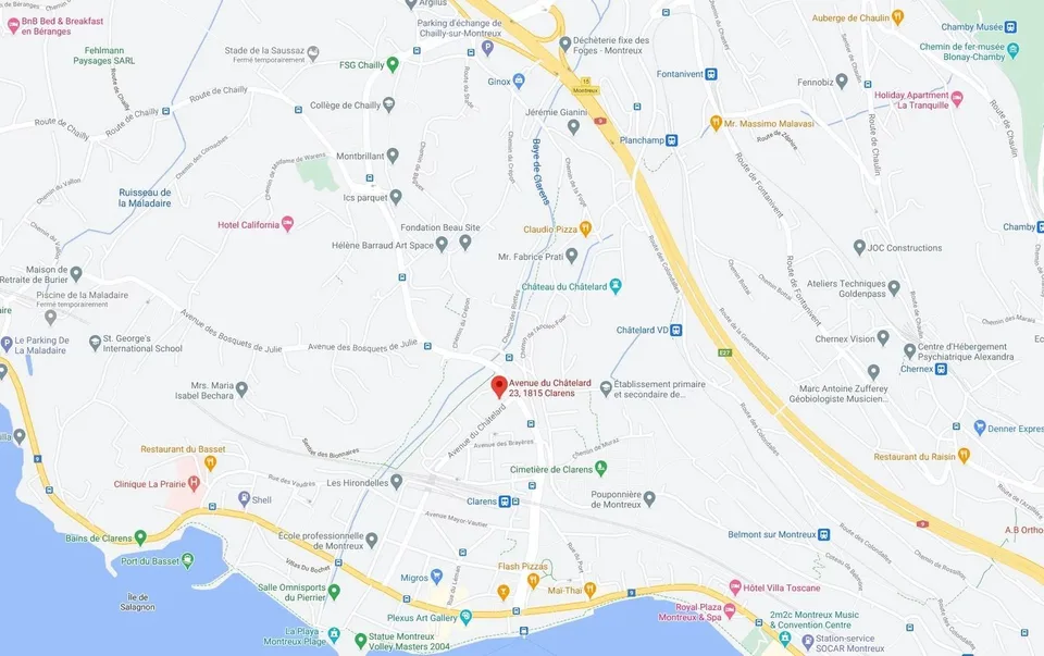 Diverses places de parc intérieures
