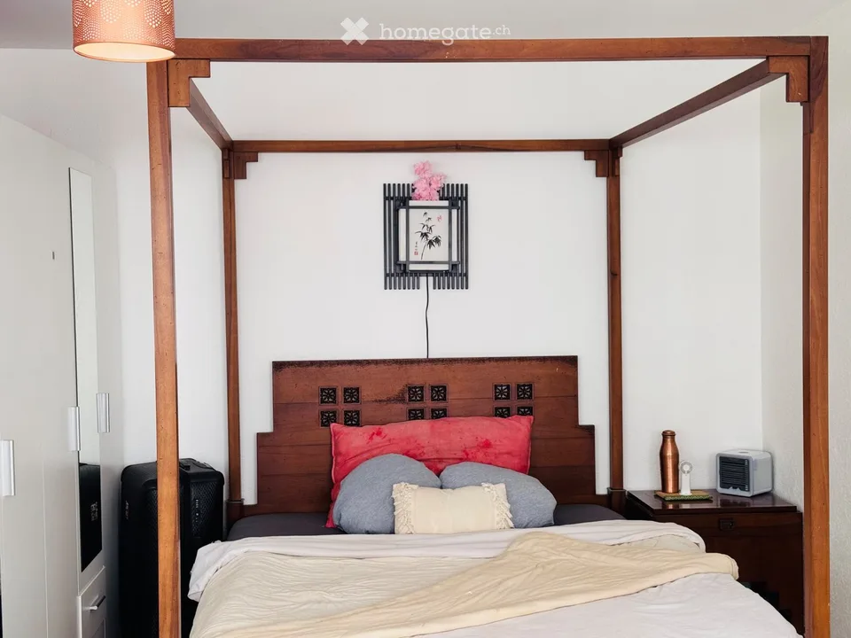 Short term Furnished Room for Rent in Saint-Maurice, Valais