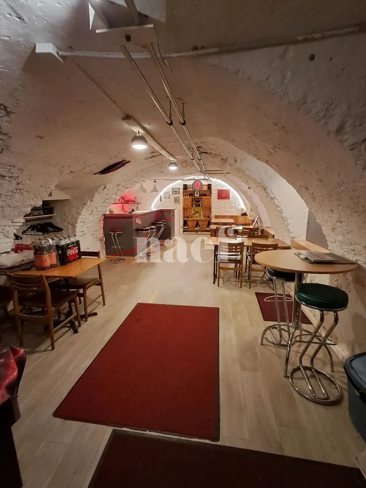 Local au sous-sol avec WC (atelier, stockage)