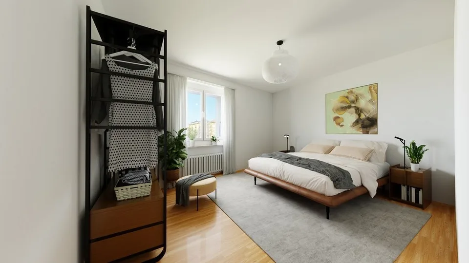 Charmant appartement lumineux de 3 pièces