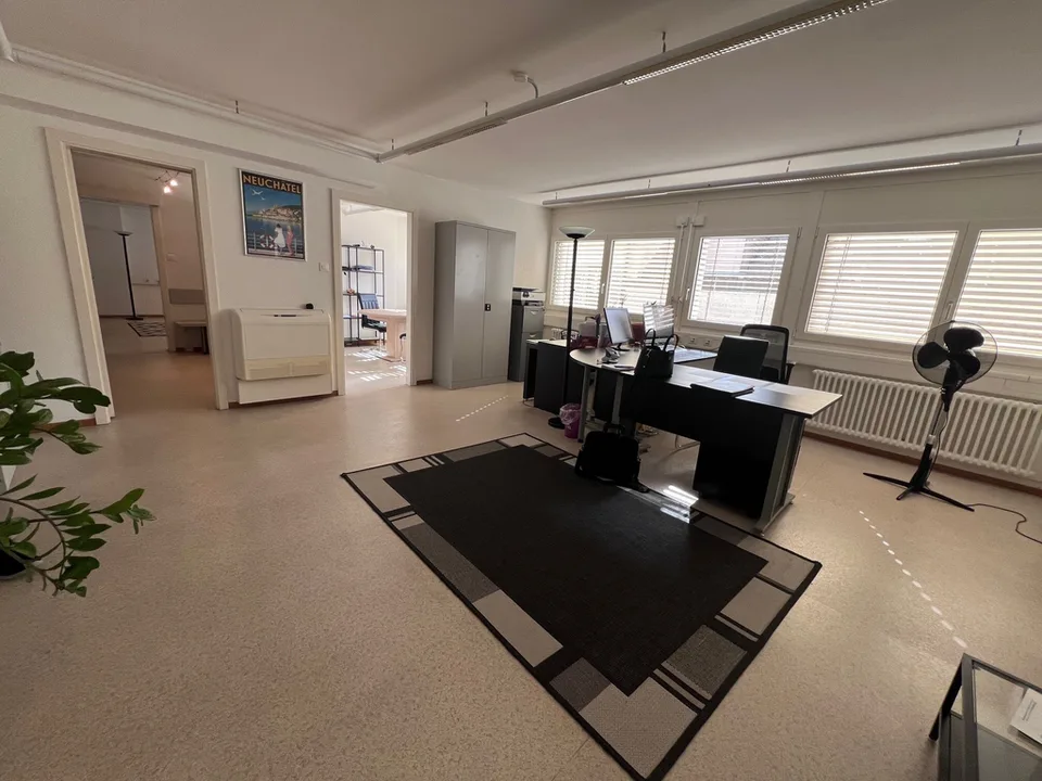 Bureaux attractifs au coeur de Neuchâtel
