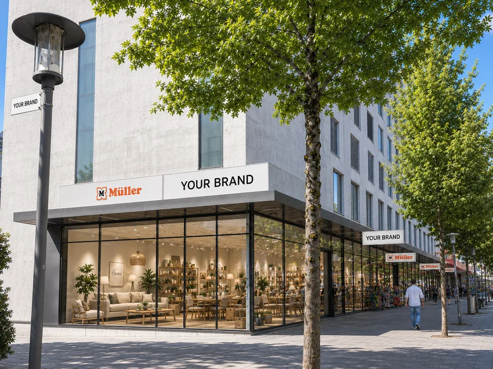 Top-Verkaufsfläche an bester Lage – Bahnhofstrasse Buchs SG (ca. 1'264 m²)