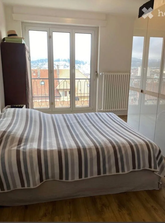 Appartamento di 3 locali luminoso a La Chaux-de-Fonds