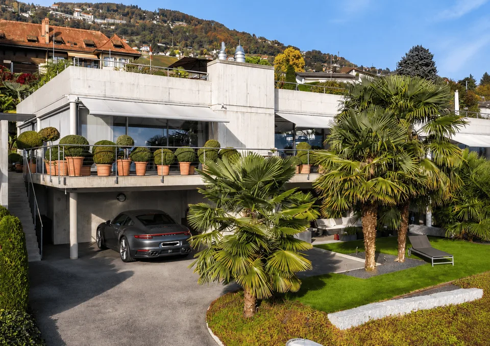 Villa contemporanea con vista panoramica sul lago – 176 m² abitabili