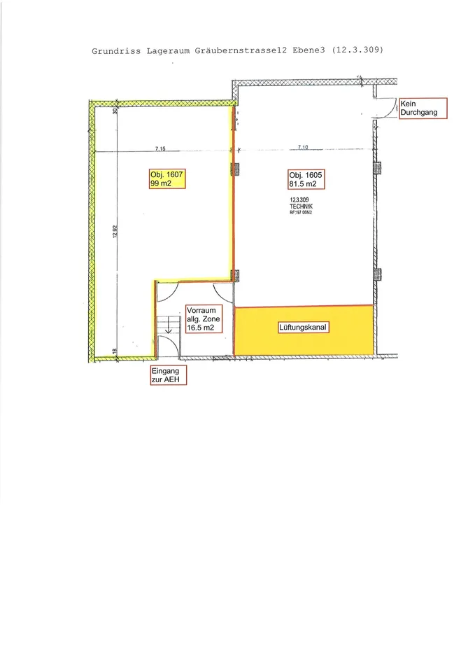 Futuro, Liestal - Locale di stoccaggio di 99 m² in affitto – foto 6 di 6