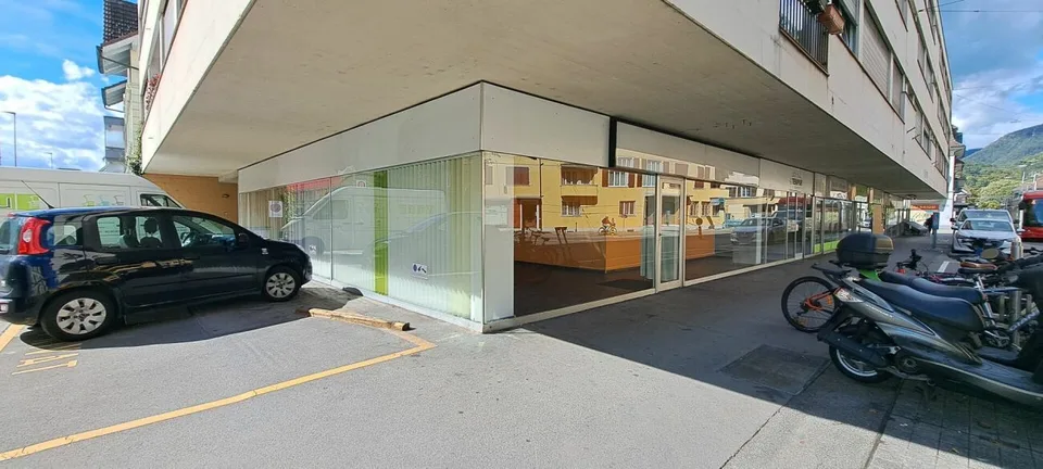 Bienne, gewerbliche Erdgeschossfläche im Stadtzentrum