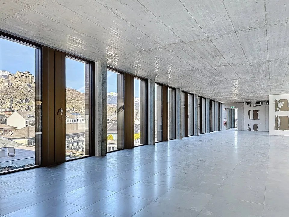 Au 7. Stock mit 1'127 m² Fläche - 360-Grad-Panoramablick – Foto 6 von 9