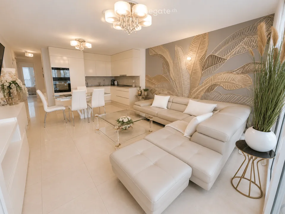 Appartement meublé de standing à Montreux – Emplacement privilégié