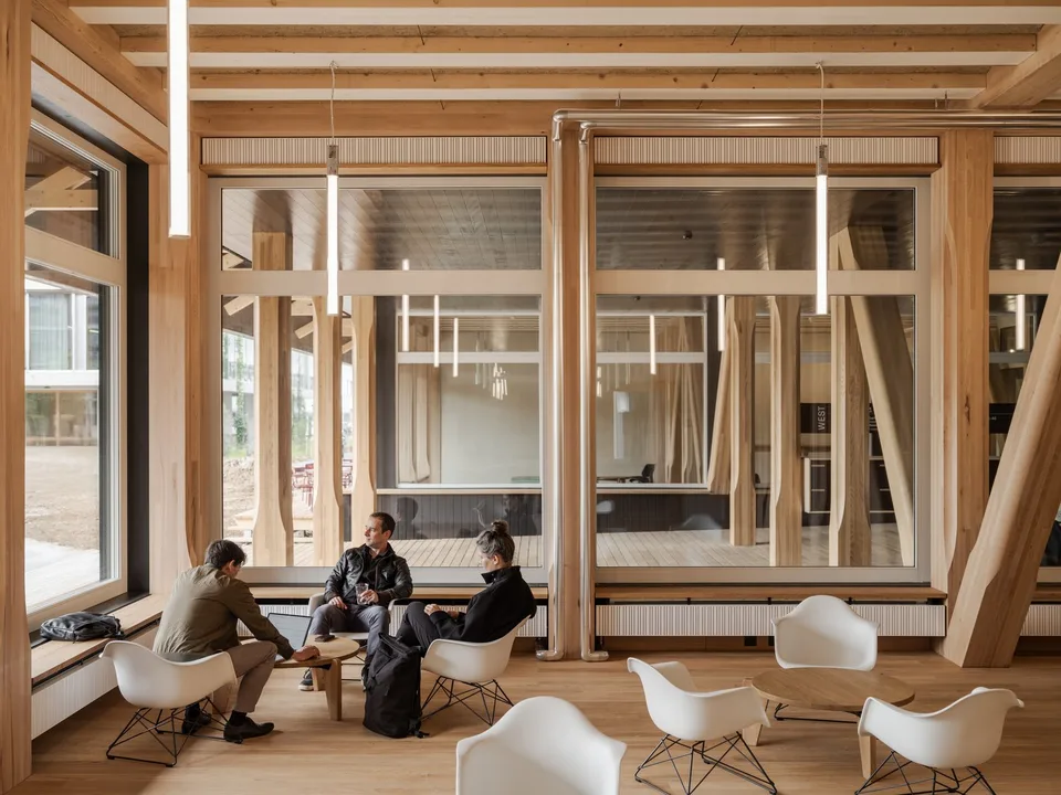 Free ground floor spaces at Switzerland Innovation Park Basel Area Main Campus – photo 7 of 13