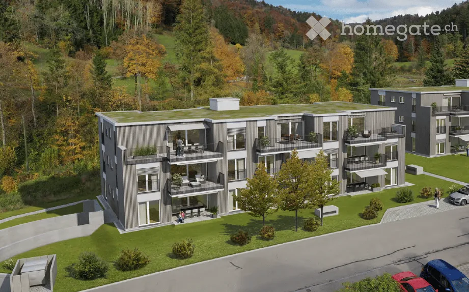 Zuhause bei der Natur - Attikawohnung in Turbenthal