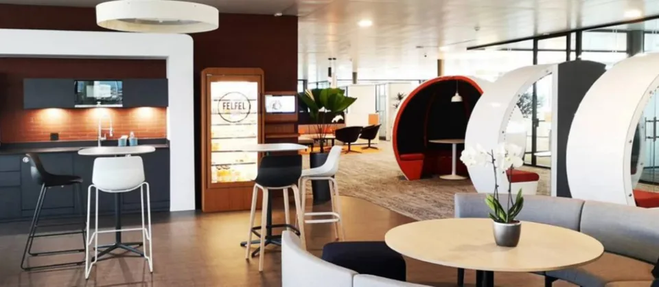 Verwaltungsflächen in einem Aktivitätszentrum