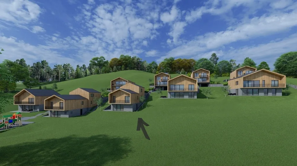 Magnifique Chalet-Villa mitoyen 4,5 pces à Vérossaz