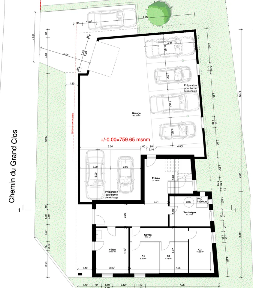 Magnifique appartement de 4,5 pièces à Tavannes 130m2