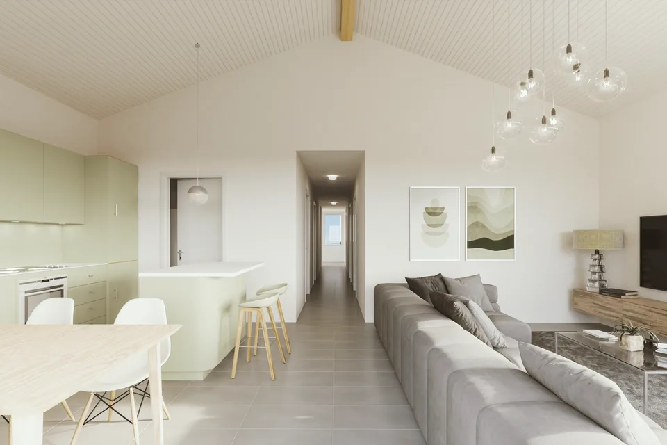 Magnifique appartement en attique de 5.5 pièces à Yverdon-les-Bains