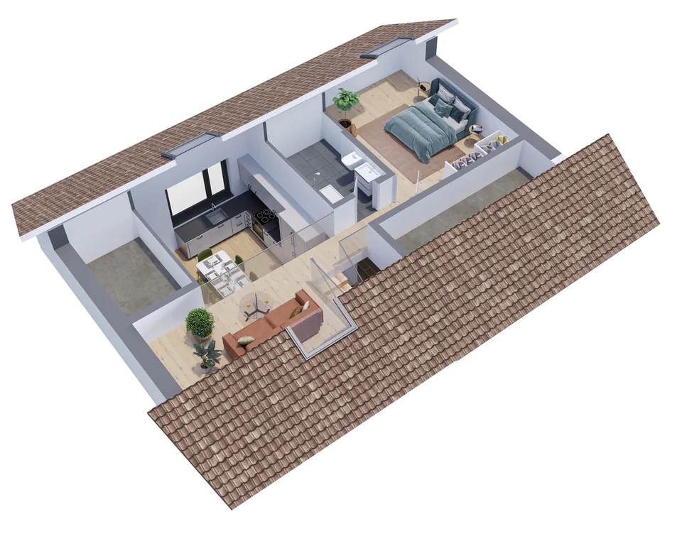 DUPLEX CON LOGGIA - VISTA PANORAMICA - ESCLUSIVITÀ - CANTIERE AVVIATO – foto 8 di 15