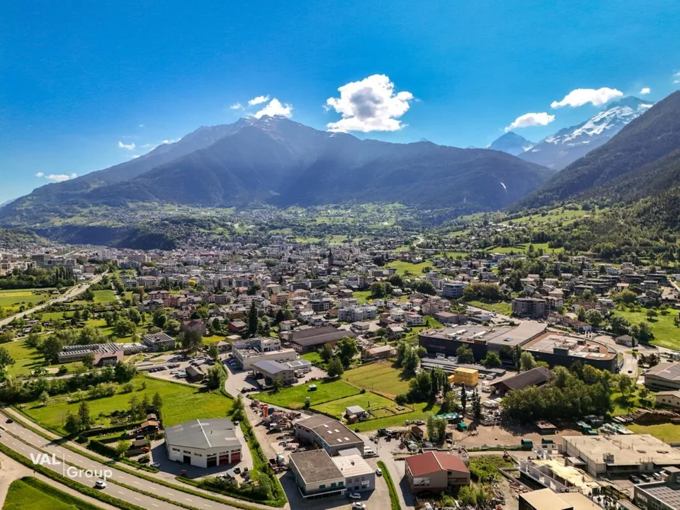 Parcelle industriale attraente a Gamsen