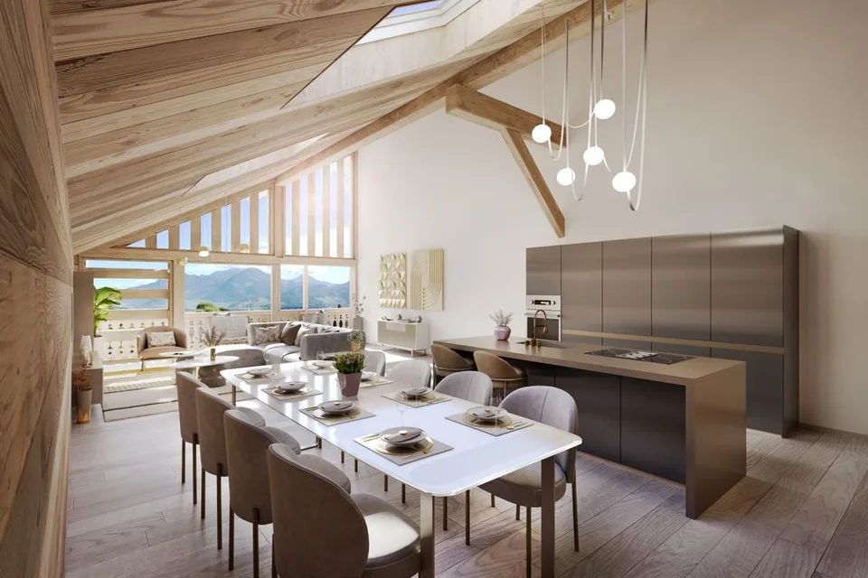 Nouvelle promotion à Choëx de deux appartements en duplex - lot C