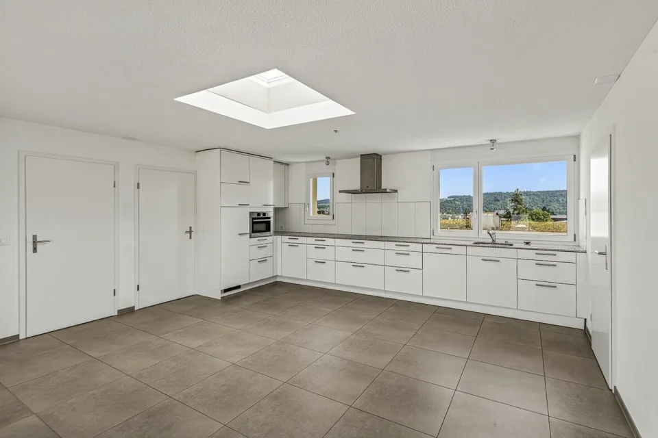 Appartement attique lumineux et calme avec vue et intimité
