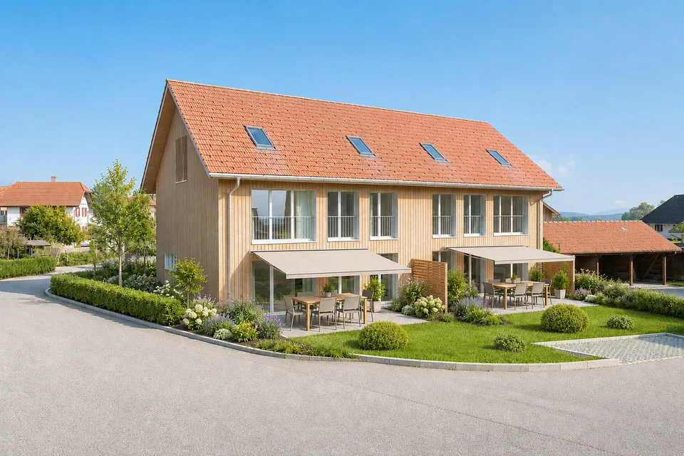 6,5-Zimmer - Doppeleinfamilienhaus mit grosser Galerie