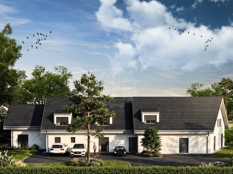 Haus auf Plan - Grundstück C
