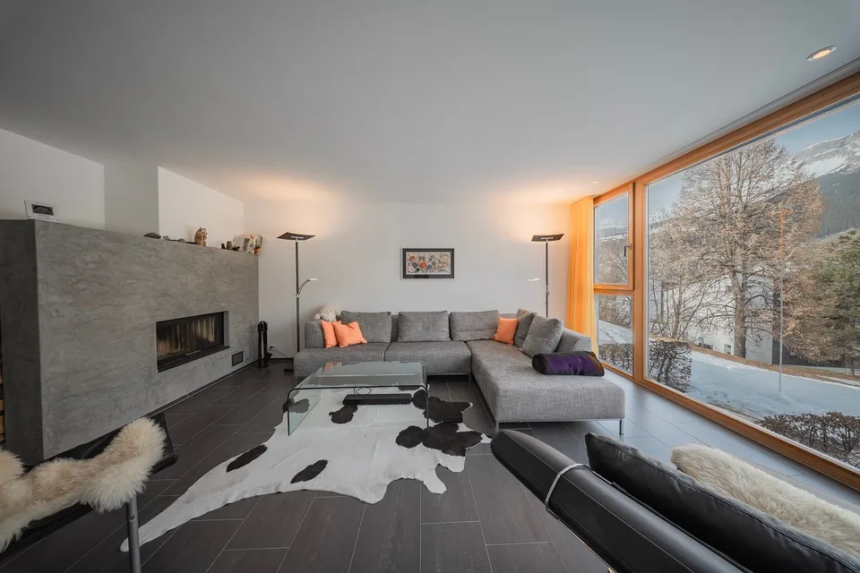 Moderne et spacieuse avec vue sur le Flimserstein