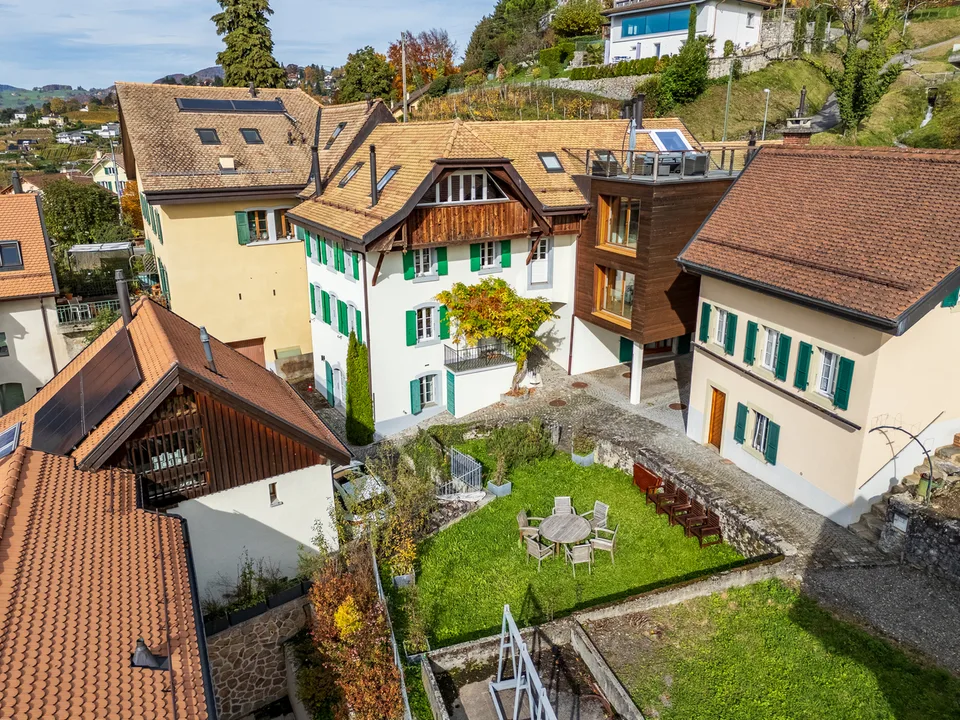 Charmantes Winzerhaus mit Seeblick und Bergblick