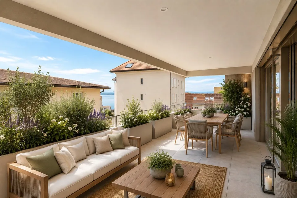 Neue Wohnung mit großem Balkon in der Nähe der Stadtmitte!