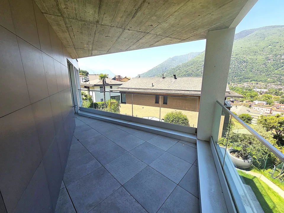 Bright 4-room apartment with panoramic view in Bellinzona