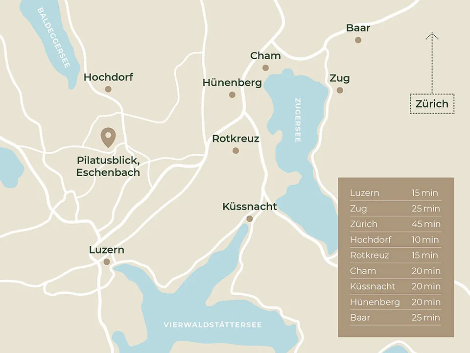 Nuova costruzione di un appartamento esclusivo di 4,5 locali / 1° piano a Eschenbach LU