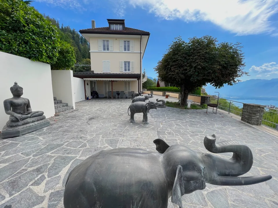 Exklusiv! Villa mit Panoramablick auf Montreux