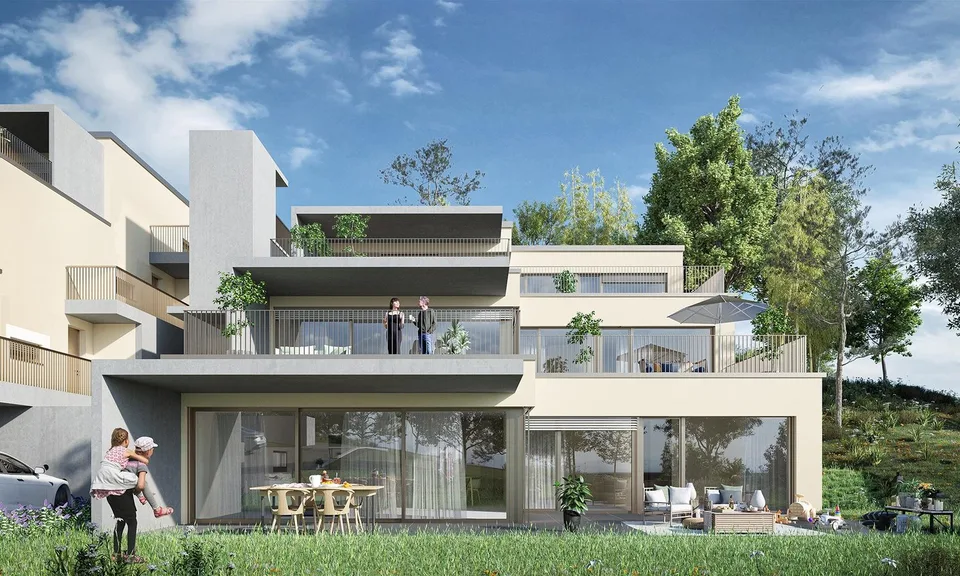 Emménagement juin 2026 ! Vivre dans les belles terrasses neuves à Grenchen