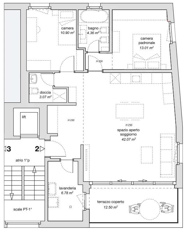 Residenz Oase in Comano: 3,5-Zimmer-Wohnung neu und modern