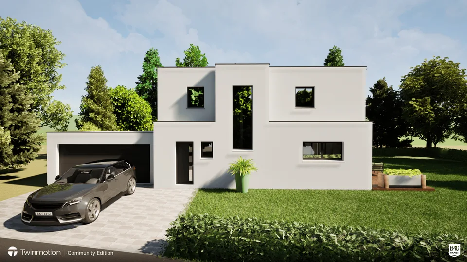 Neubauprojekt in Leymen: ihr individuelle planbares Einfamilienhaus