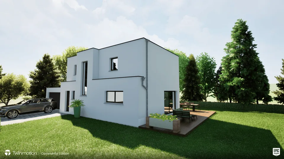Neubauprojekt in Leymen: ihr individuelle planbares Einfamilienhaus
